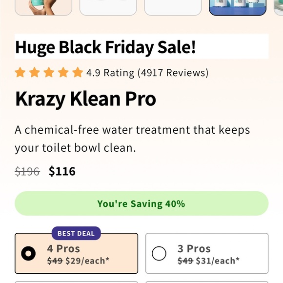 Pro White Eco-Friendly Cleaner - Picture 3 of 4